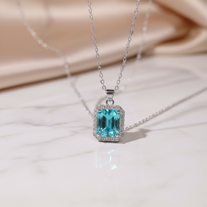 Paraiba gemstone jewelry setParaiba gemstone jewelry set