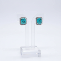 Paraiba gemstone jewelry set